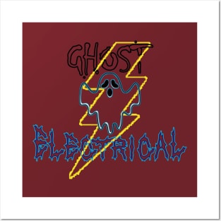 ghost electrical Posters and Art